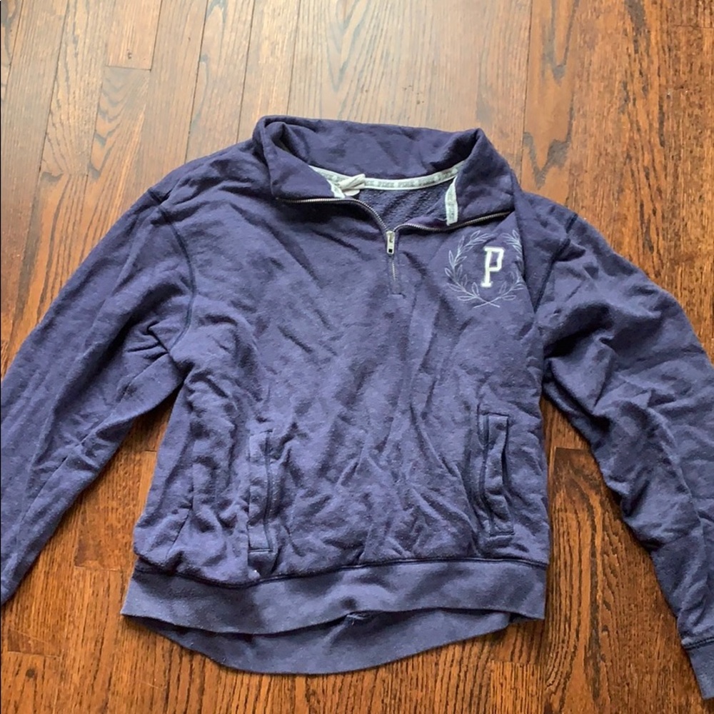 Pink Quarter Zip